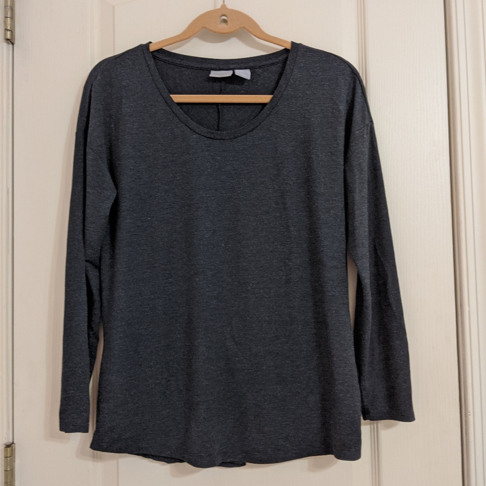KENAR Gray long sleeve top